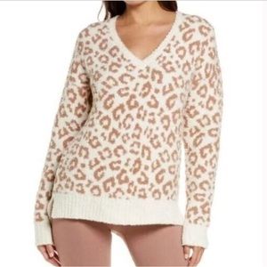 Ugg Cecilia Cheetah Print Sweater